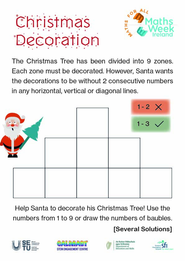 D10 Decoration MATHS WEEK IRELAND