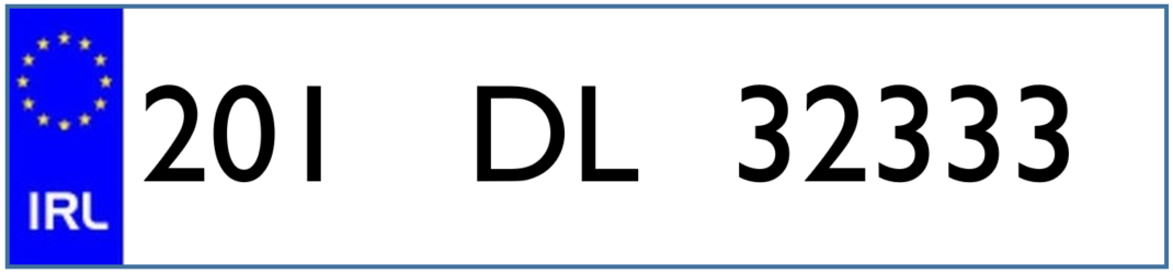 2 Donegal Plate