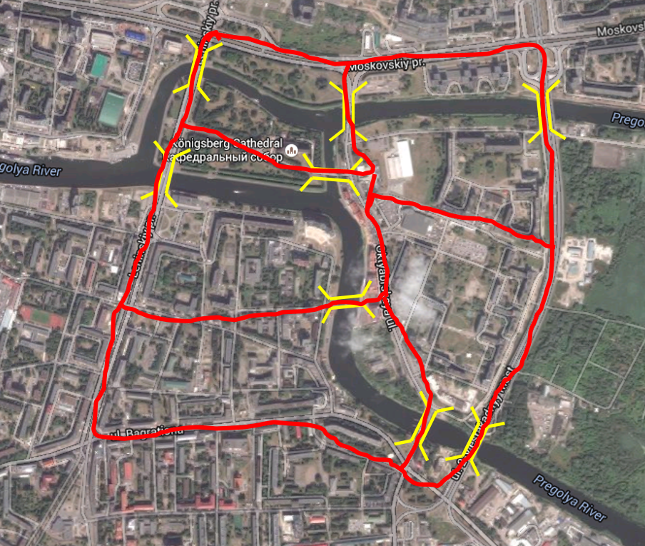 8 Bridges of Kaliningrad
