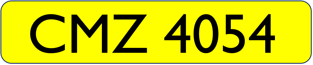 NI plate CMZ