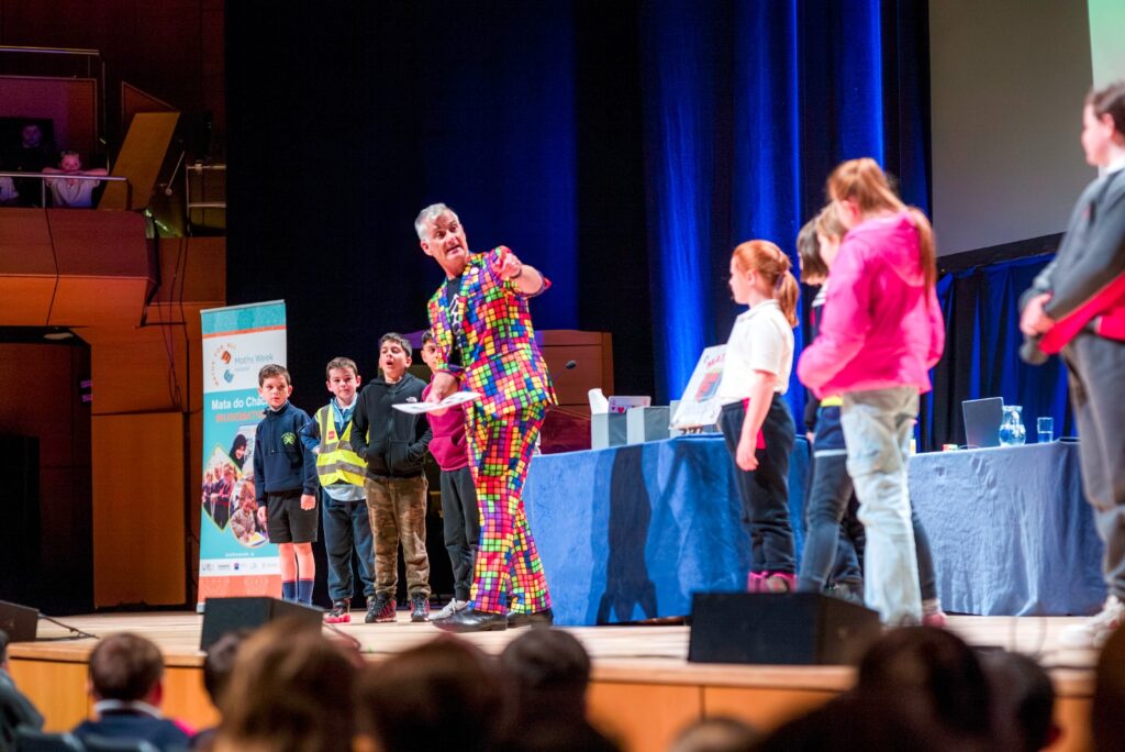 Maths Magic with Andrew Jeffrey, Dublin.