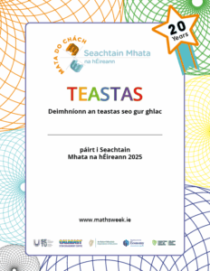 Maths Week 2025 cert Irish secondary