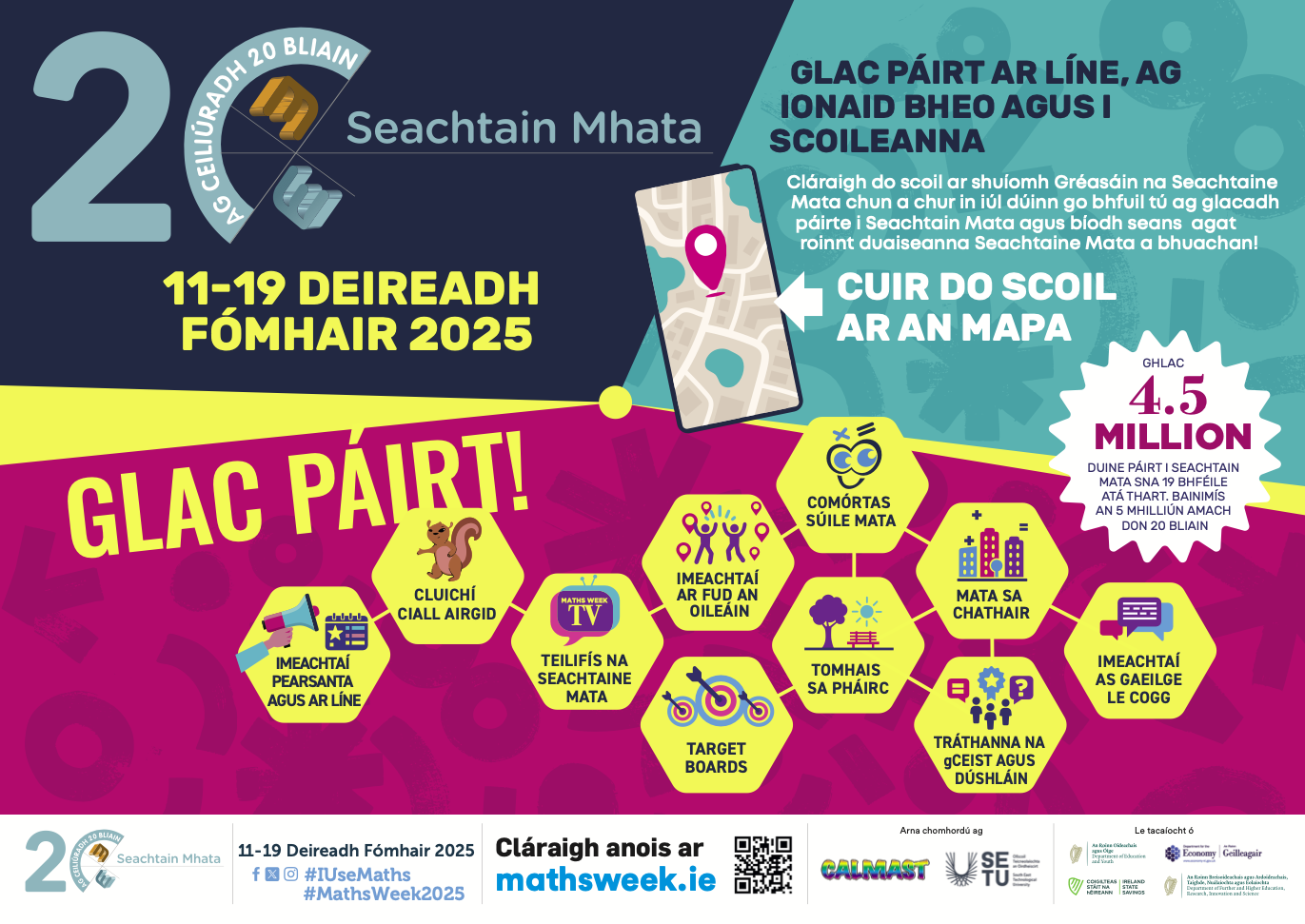 Generic 20 year poster 2025 IRISH