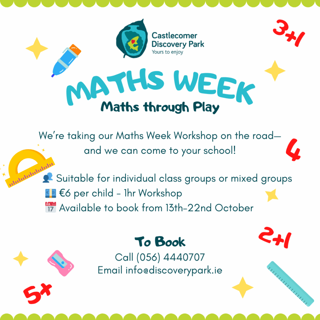 Maths Through Play, Castlecomer Discovery Park.