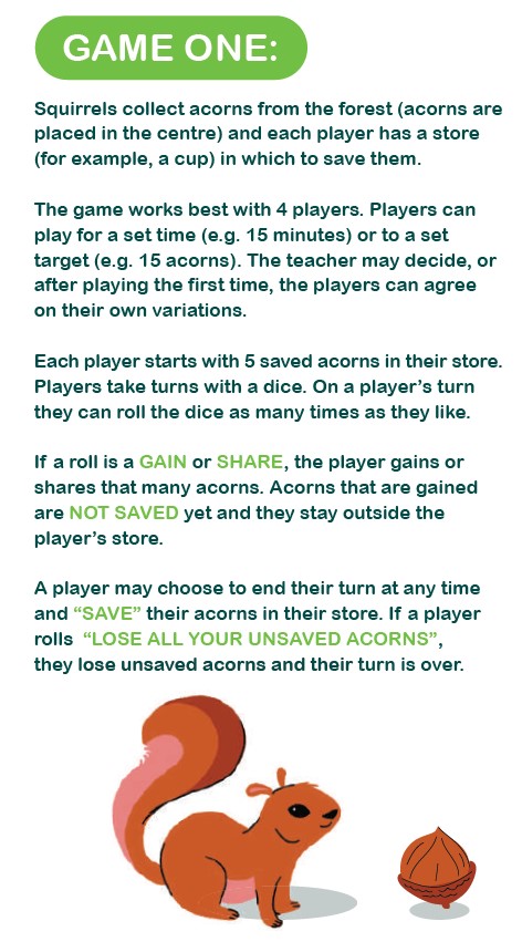 Instruction of Squirrel! Game 1