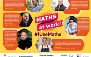 maths at work ROI english poster 2022