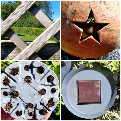 Collage of shapes