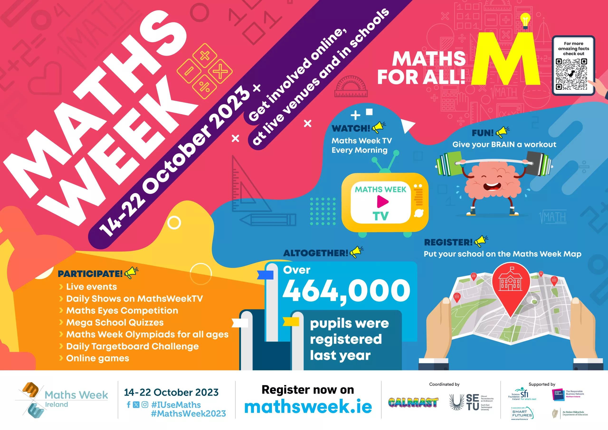 Maths Wekk Poster 2023