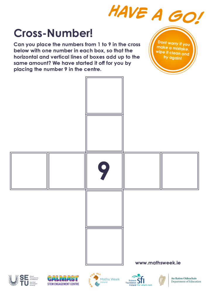 number cross