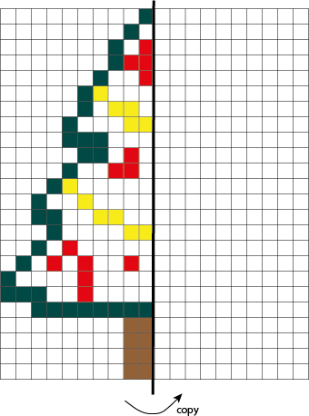 christmas advent_symmetry tree