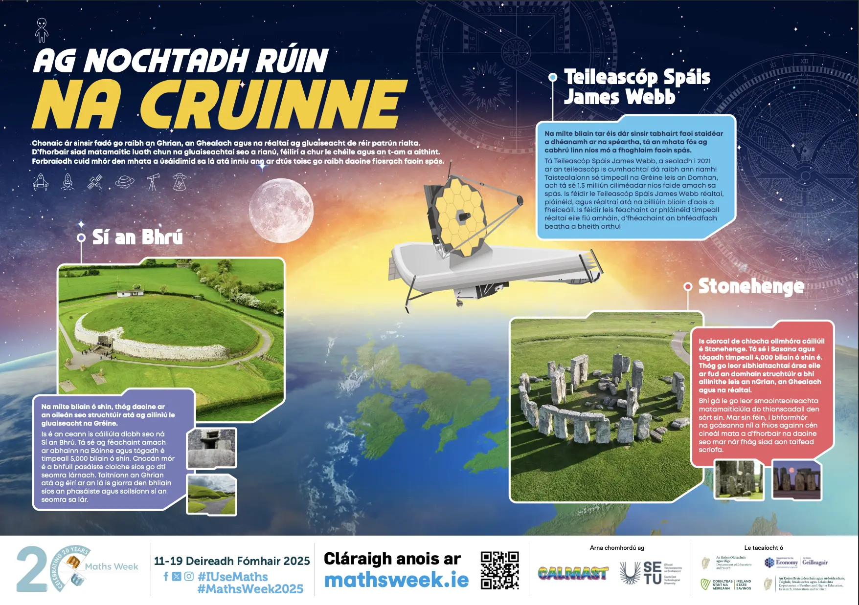 Senior Primary Secrets of the Universe poster 2025 IRISH