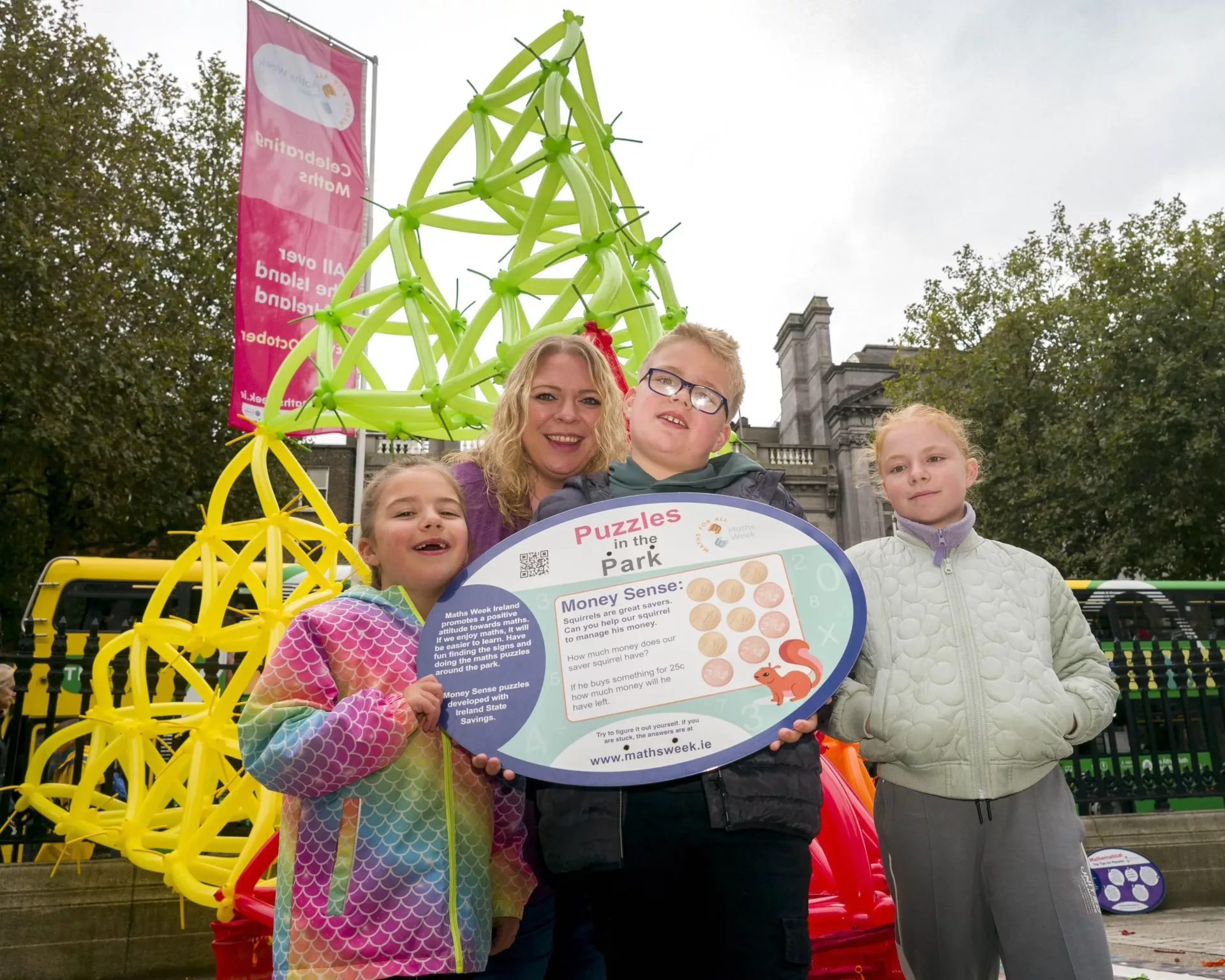 2025 Maths in the city, College st. Dublin 5 pictures by John Ohle