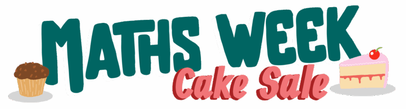 Logo Maths Week Cake Sale