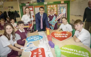 Children’s Budget with Minister Jack Chambers at St Brigid’s National School photography by David Cantwell 3