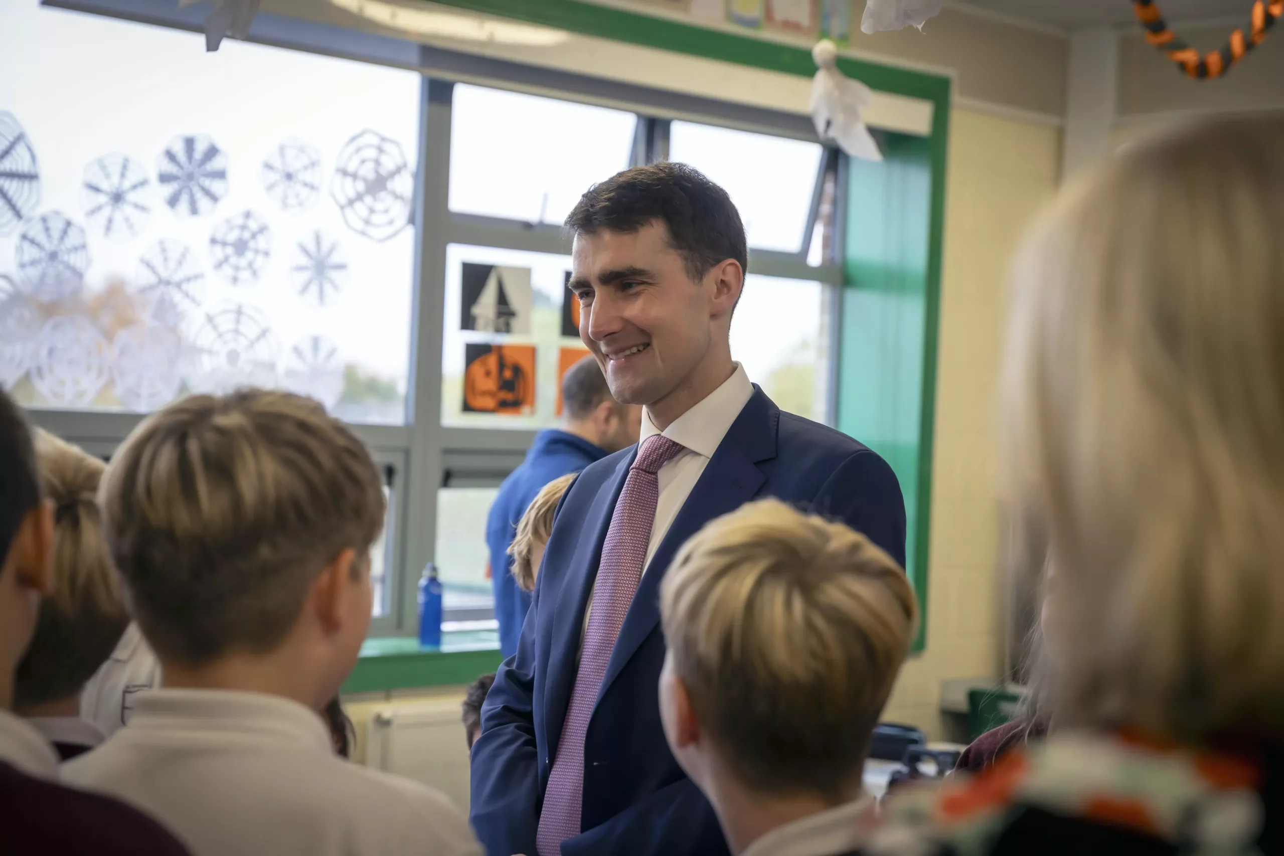 Children’s Budget with Minister Jack Chambers at St Brigid’s National School photography by David Cantwell 4