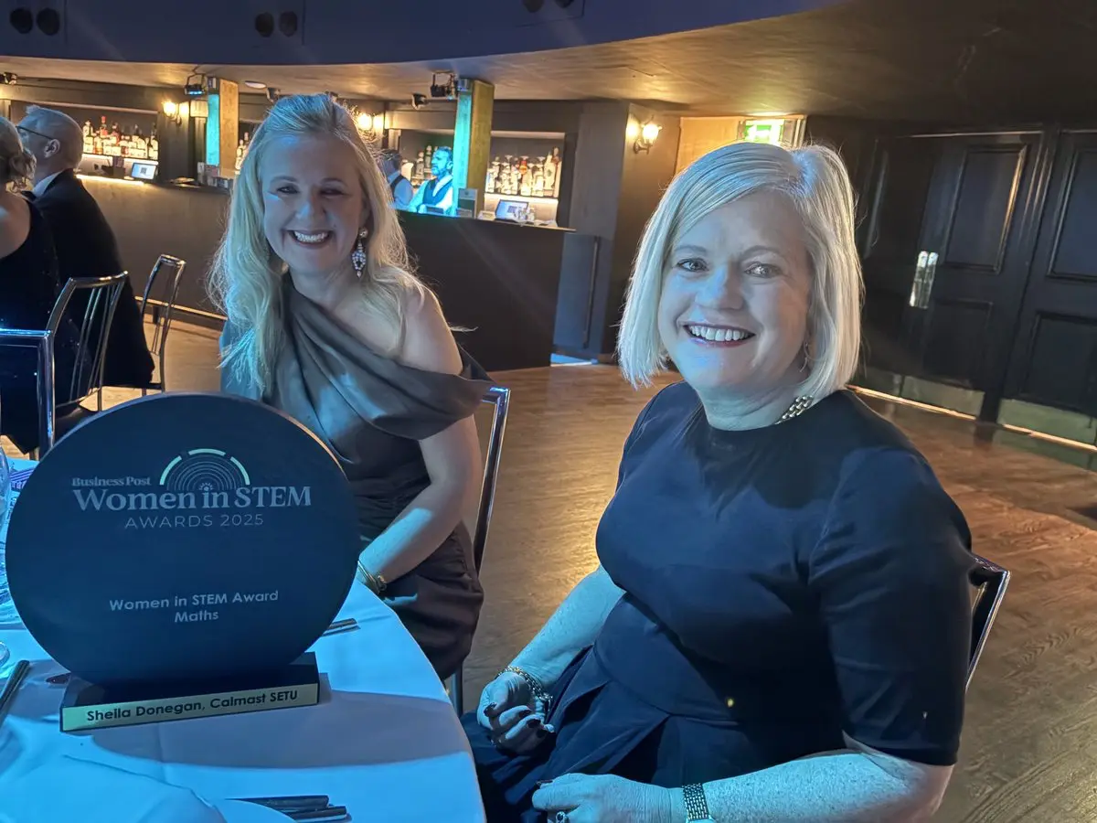 STEM Award for Maths at the Business Post Women in STEM Awards 2025 Sheila Donegan 3