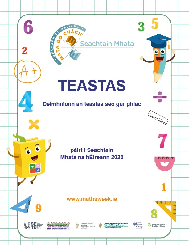 Irish 2026 MW Primary school certs