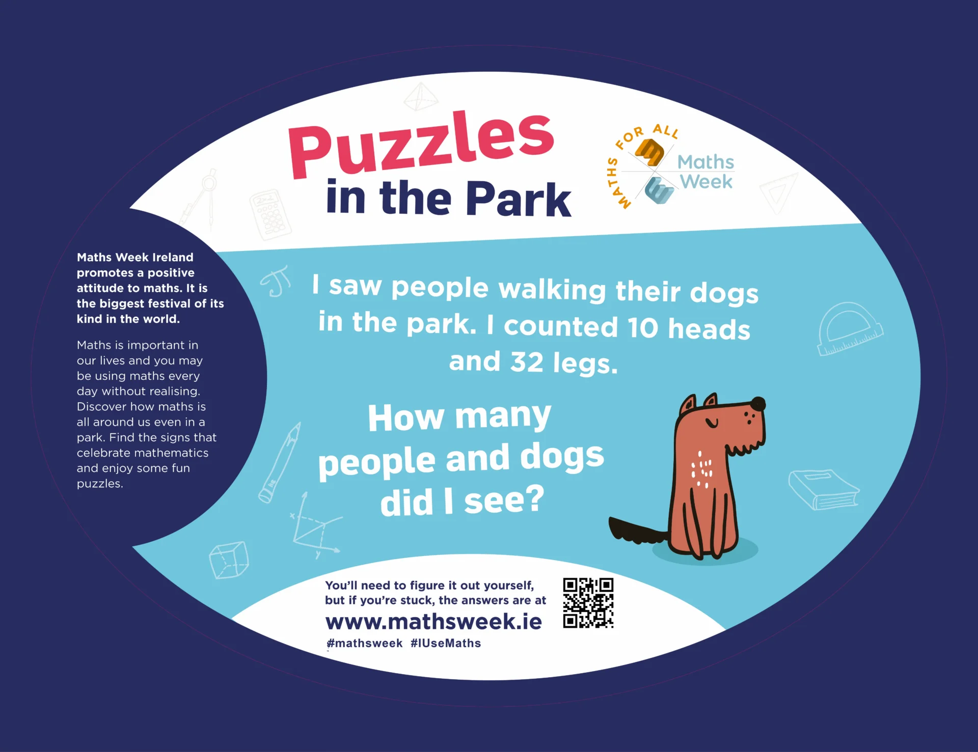 2025 puzzle in the park, dog
