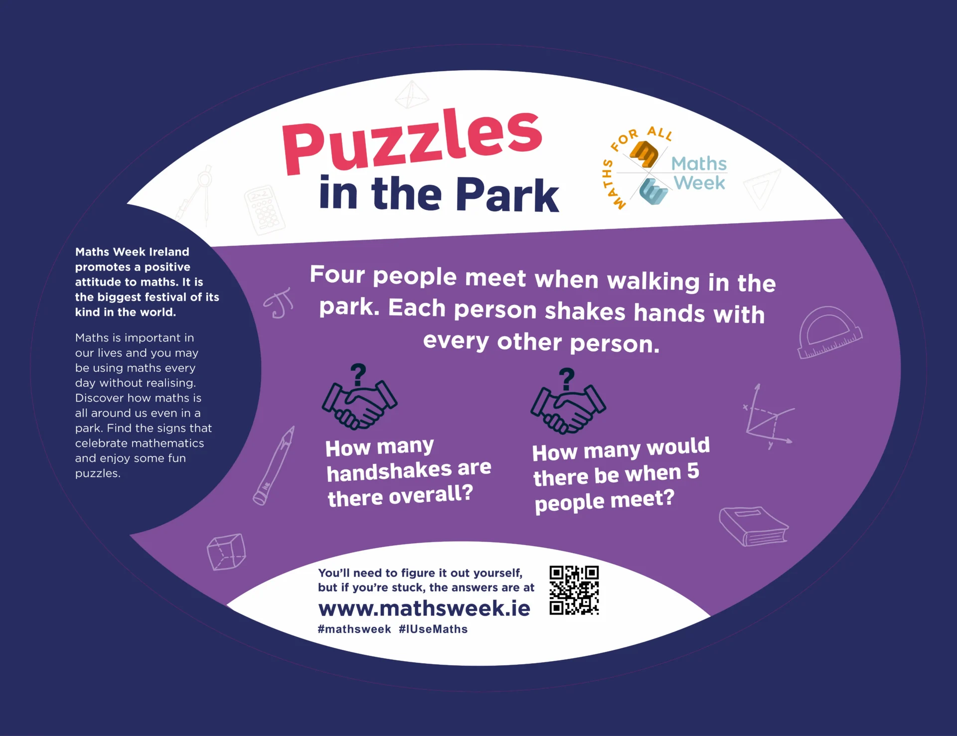 2025 puzzle in the park, hand shake
