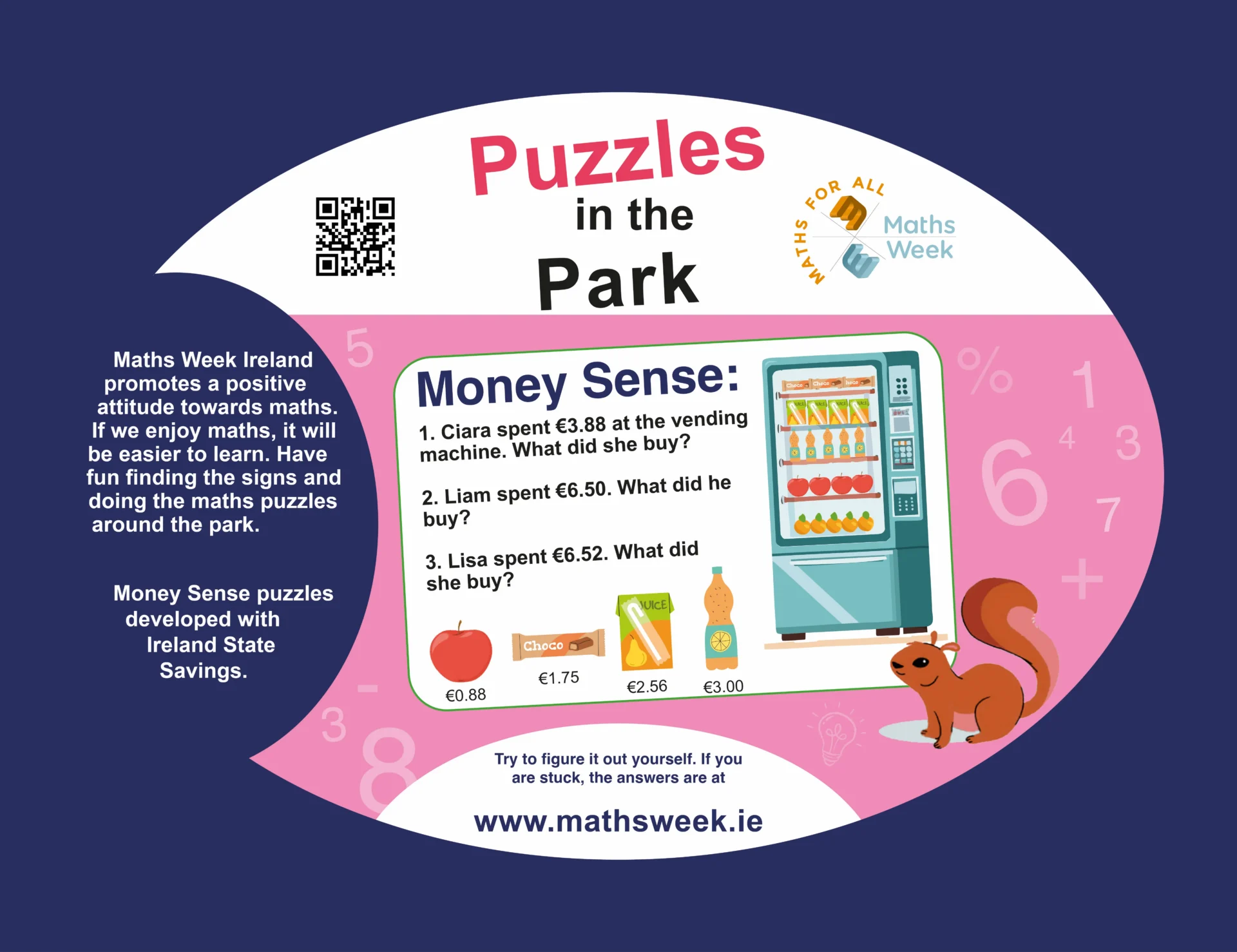 2025 puzzle in the park, money sense 2 ROI