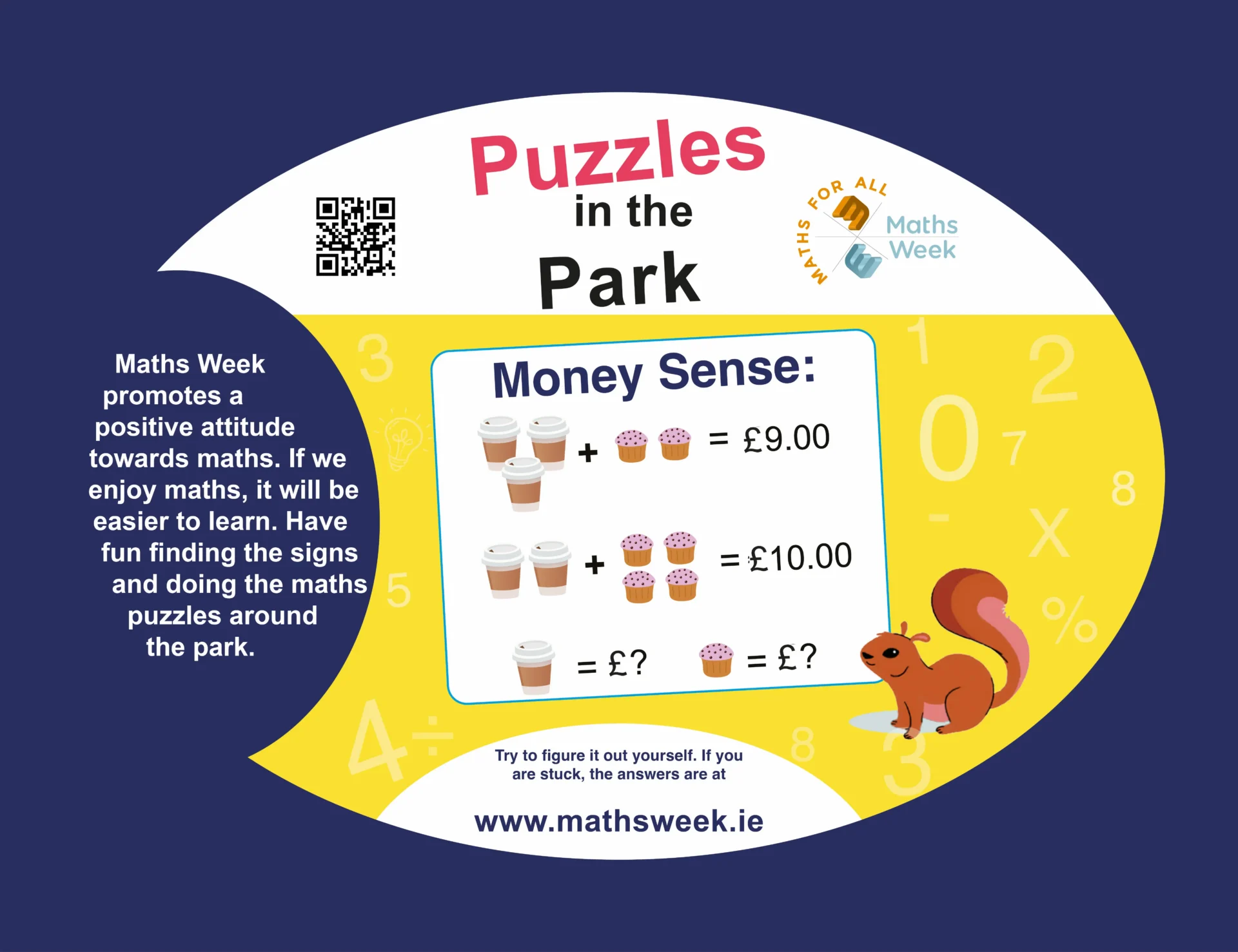 2025 puzzle in the park, money sense 3 NI