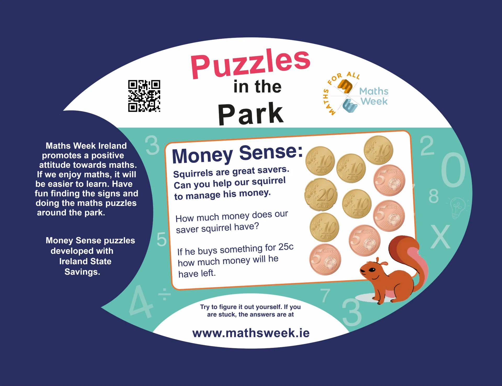2025 puzzle in the park, money sense 4 ROI