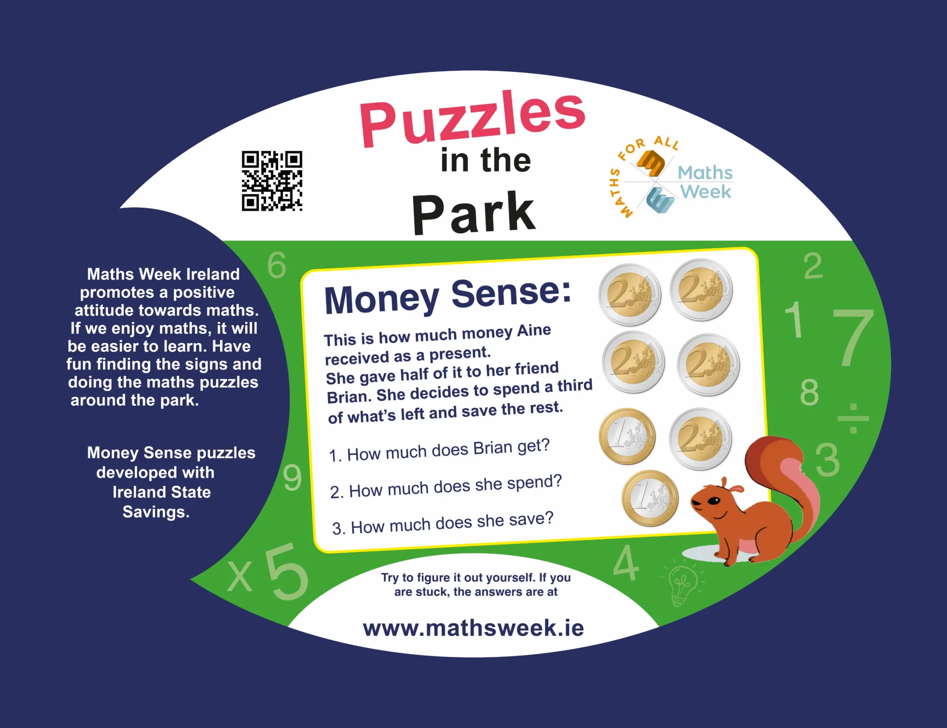 2025 puzzle in the park, money sense 5 ROI