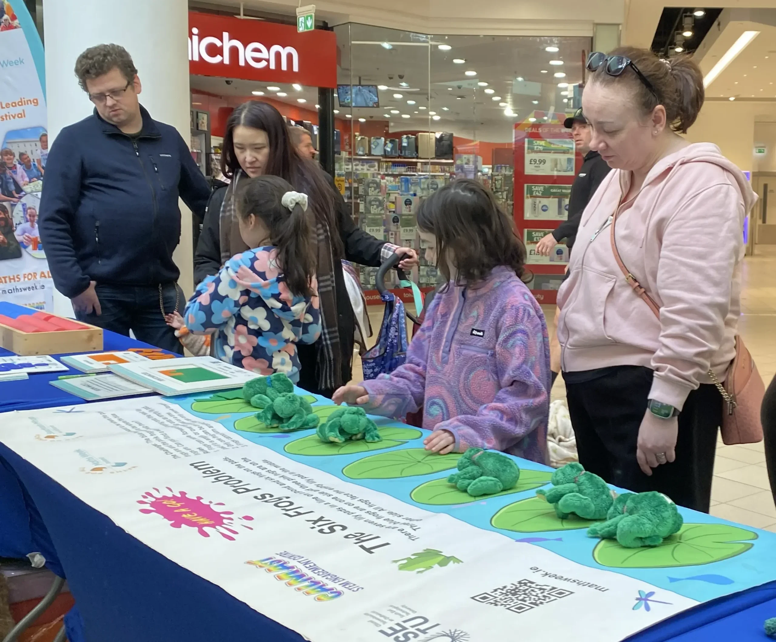 Maths in the city Castlecourt shopping centre Belfast 171026 pictures by Elaine Liew28